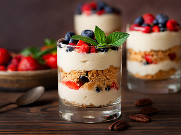No Bake cheesecake Jars