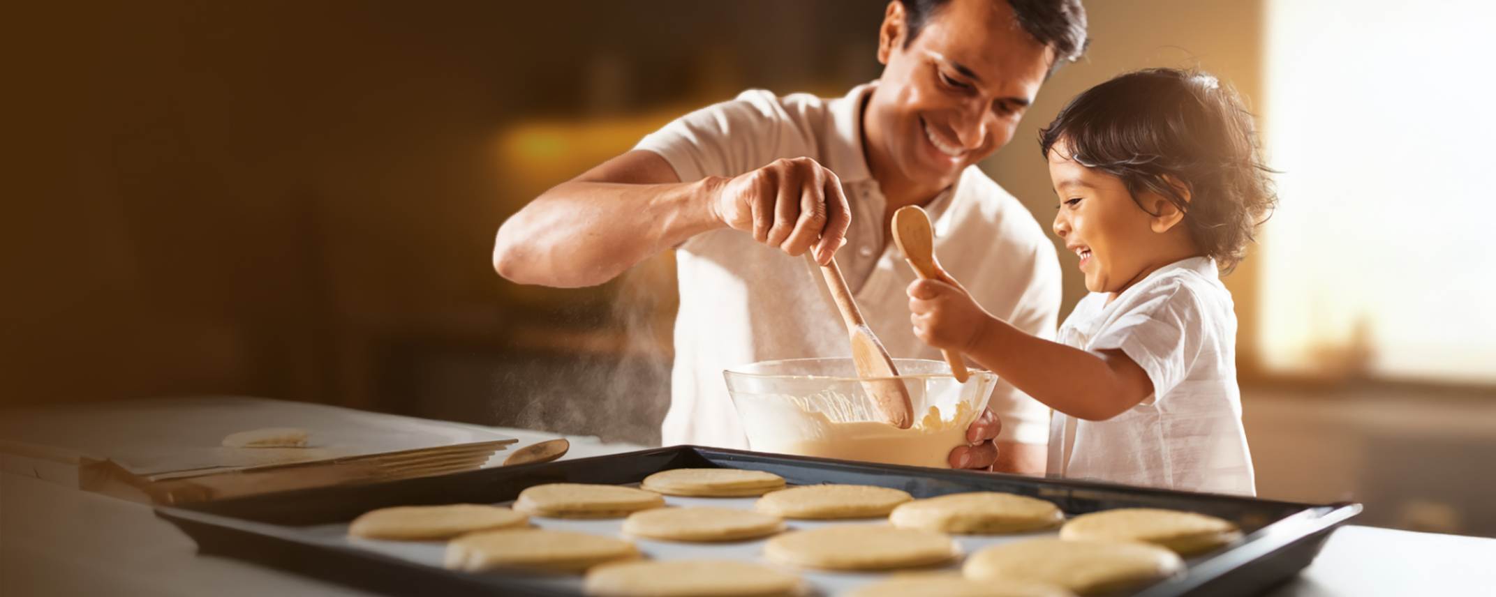 Family baking moment with Schobern baking mixes1621243260e1af0c20-1